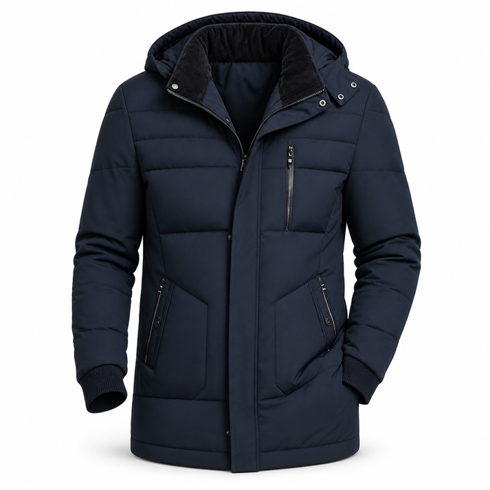 Jahsiah - Casaco De Inverno Com Forro Polar
