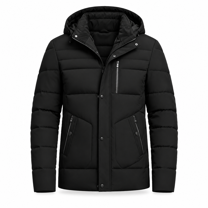 Jahsiah - Casaco De Inverno Com Forro Polar