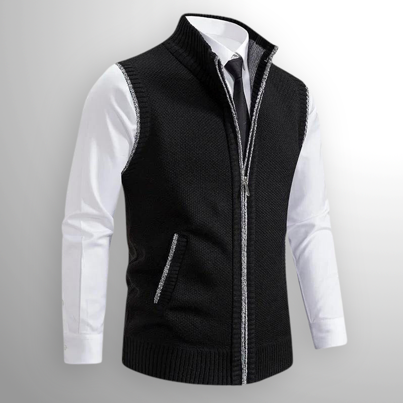 Obertan - Colete Elegante Com Fecho Completo