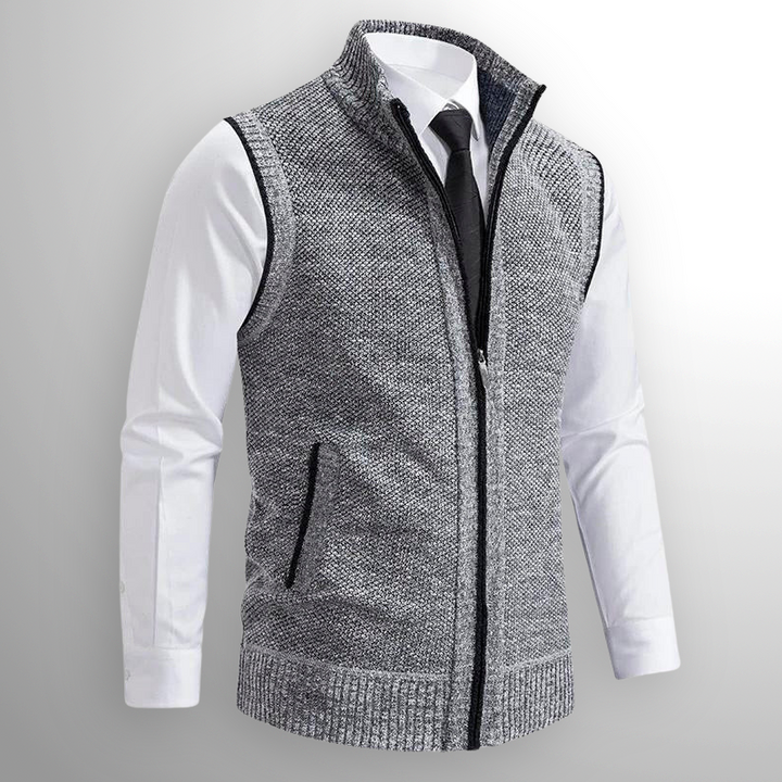 Obertan - Colete Elegante Com Fecho Completo