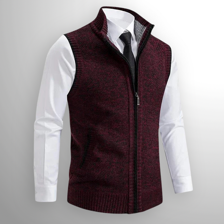 Obertan - Colete Elegante Com Fecho Completo