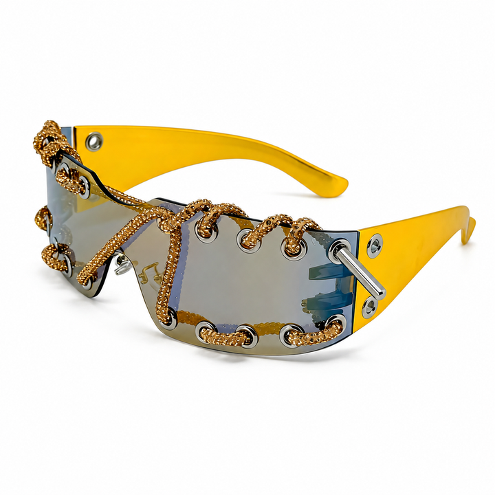 ChainShade - Óculos De Sol De Moda Com Lentes Com Tachas