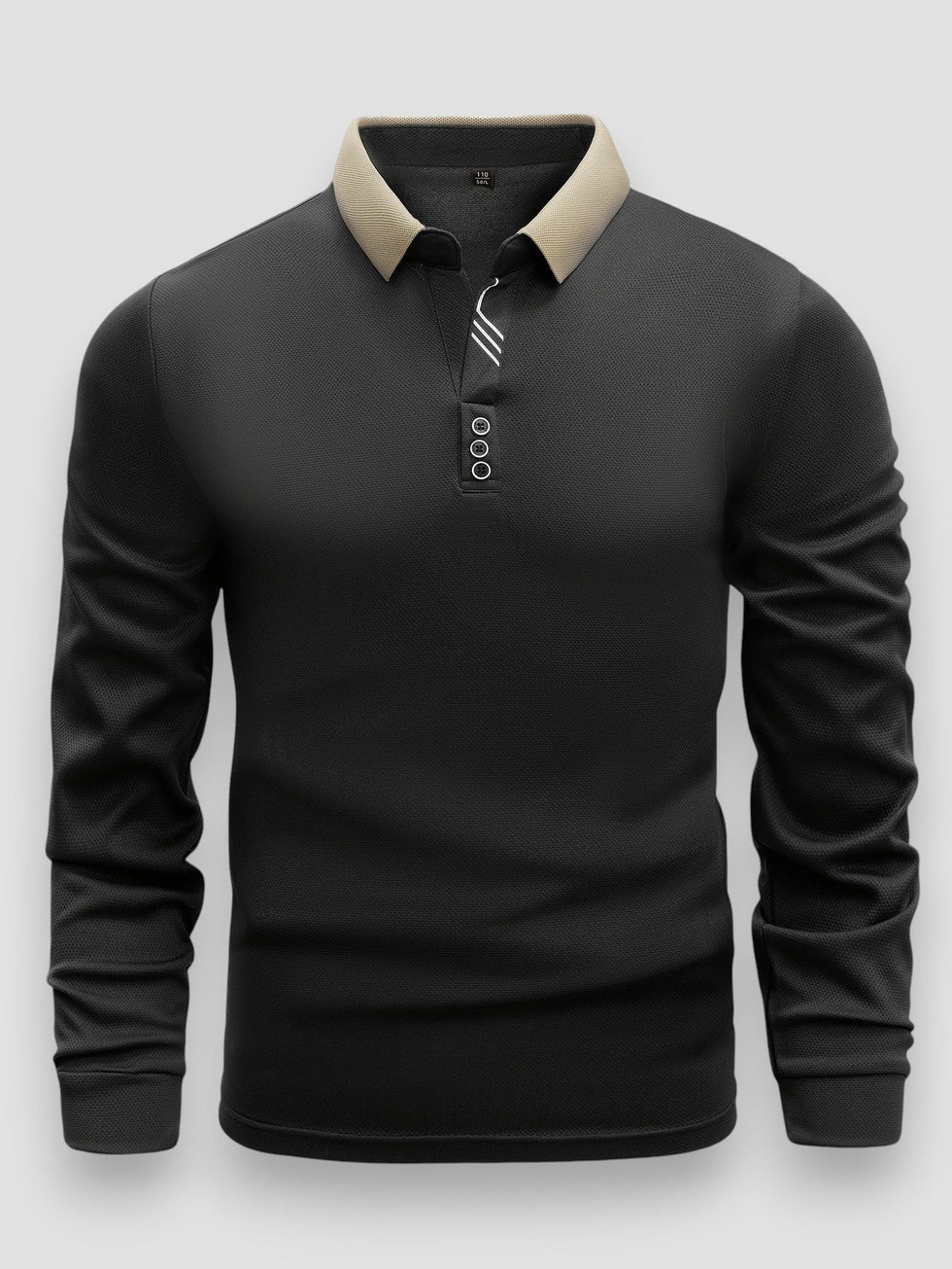 Ramesh - Camisa Polo de Manga Comprida