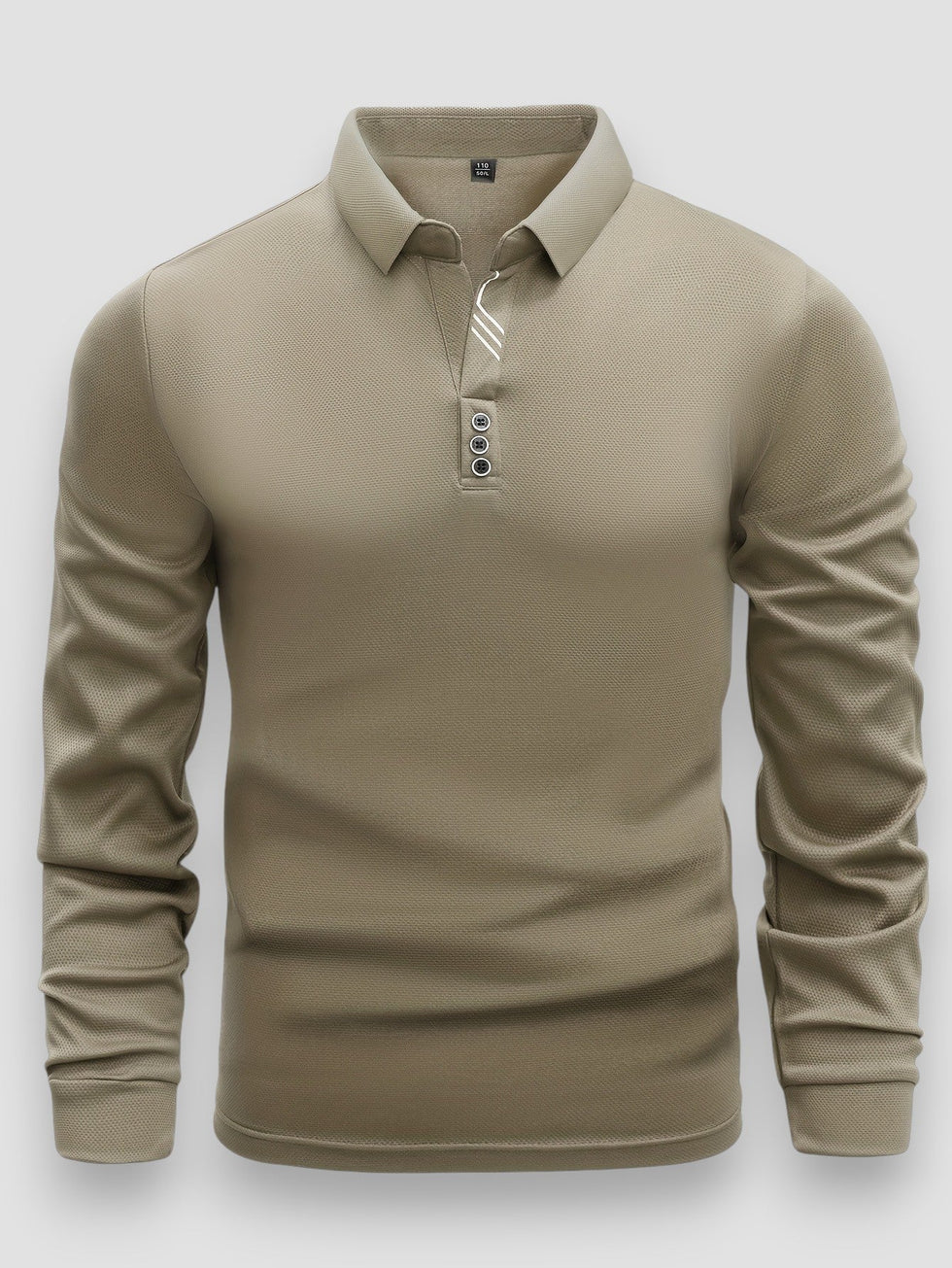 Ramesh - Camisa Polo de Manga Comprida