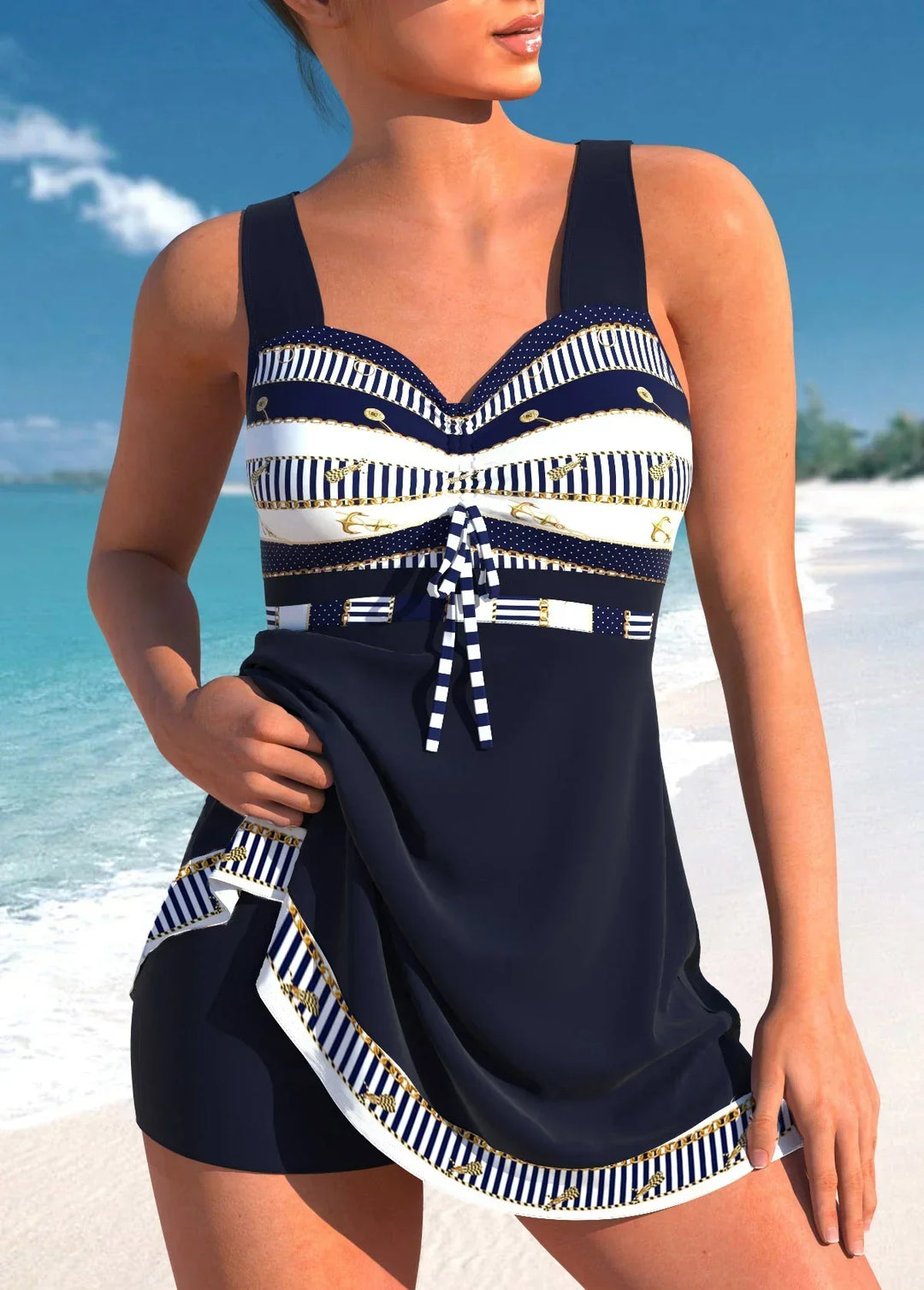 Rocio - Vestido De Banho Estampado